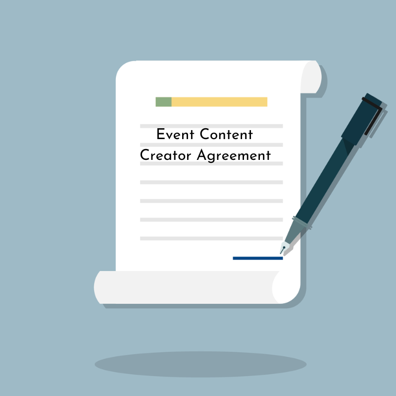 Event Content Creator Agreement
